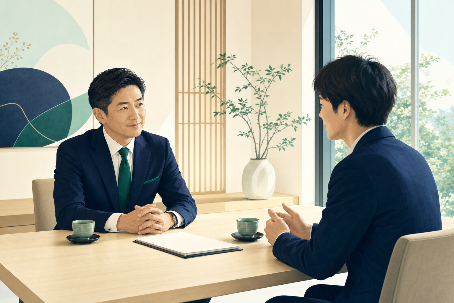 契約前の面談——質問で見極める